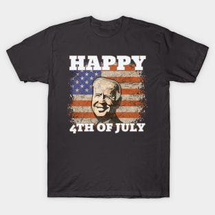 4th of July Shirts Biden Happy 4th of July T-Shirt